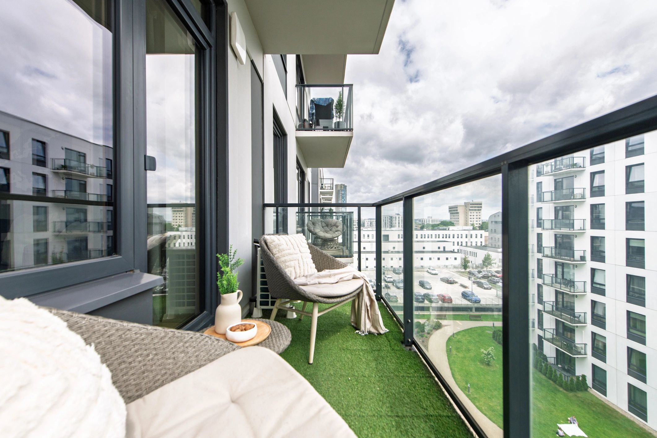 Outdoor seating area